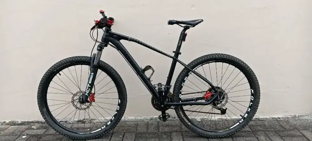 Sepeda MTB hardtail 3x9 speed SRAM X7