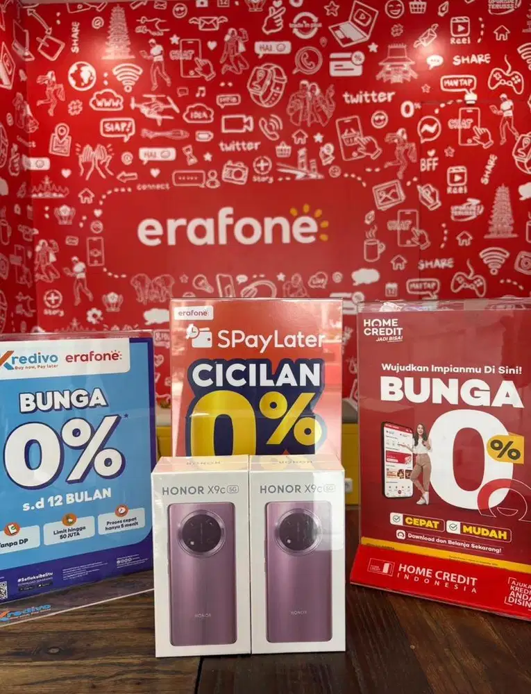 ready gais honor x9c di erafone sudirman yang nyari kita sudah readyni