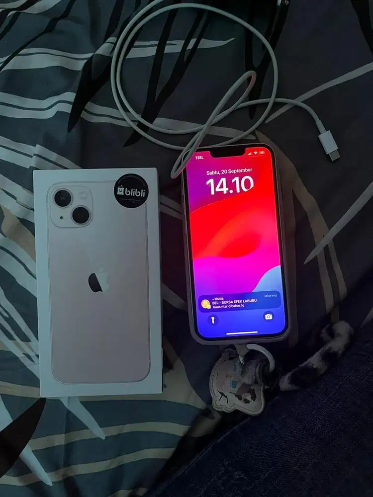 Dijual iphone 13 ibox 128gb garansi on