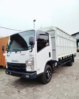 ISUZU ELF GIGA NMR SUPER LONG 6 BAN BAK KM BARU 7547 SAJA SEPERTI BARU