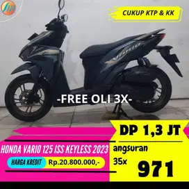 HONDA VARIO 125 ISS KEYLESS 2023 KREDIT MURAH ANGSURAN SANGAT RINGAN