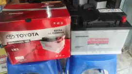 Accu aki baru LN3 65ah apik merk toyota ori utk innova reborn fortuner
