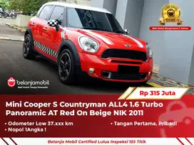 [ LOW KM ] Mini Cooper MiniCooper S Countryman 1.6 AT Red 2011 2012