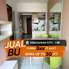 Jual Murah BU Kebagusan City Apartment 1BR Area TB Simatupang