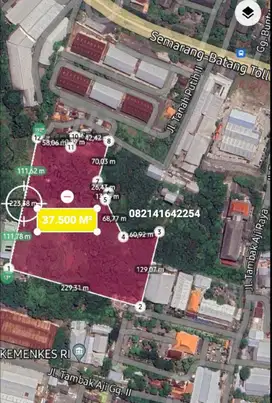 H, Tanah Kosong area Industri SEMARANG, Hrg dbawah NJOP, Berkelas