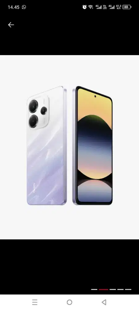 Redmi note 14 warna purple