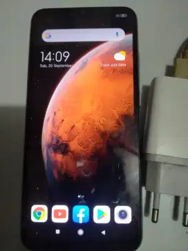 Redmi 9a Ram 3/32 pemakaian aj klengkapan hp dan chasan harga 650 nego