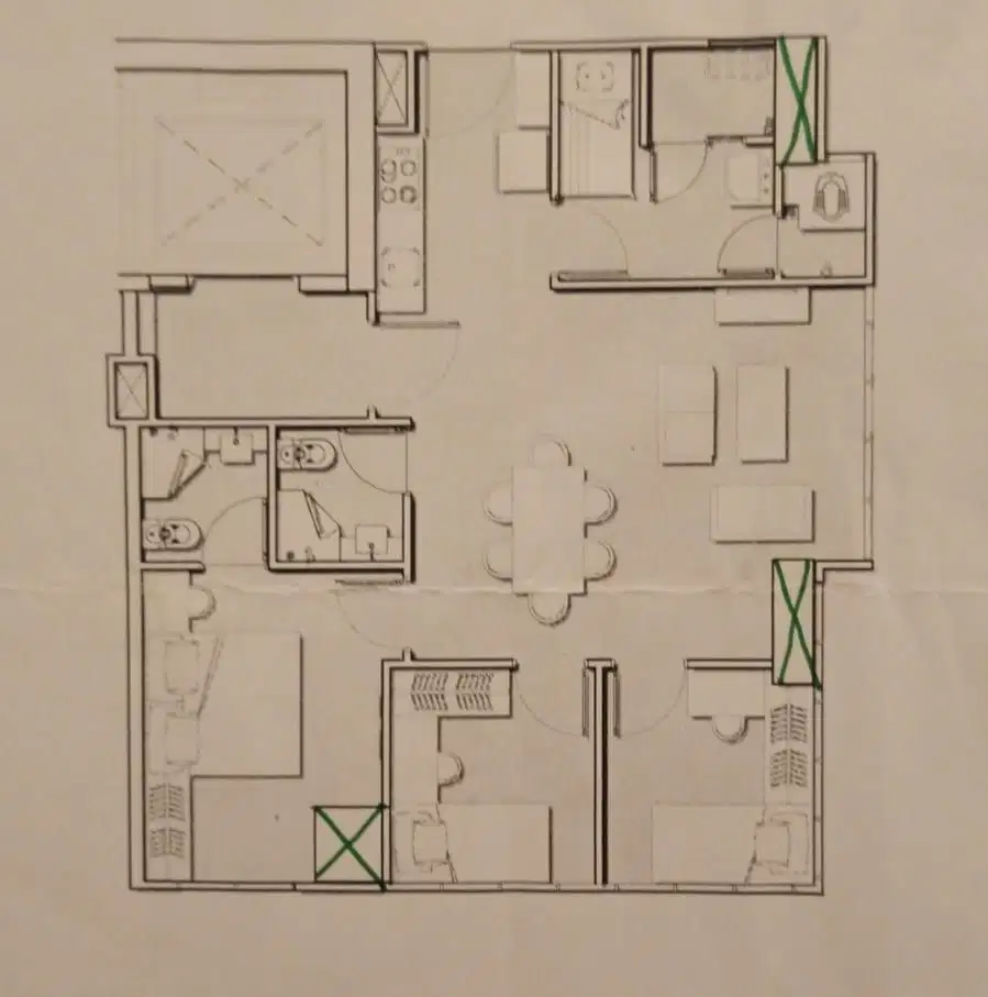 Dijual Apartemen Lariz Sby