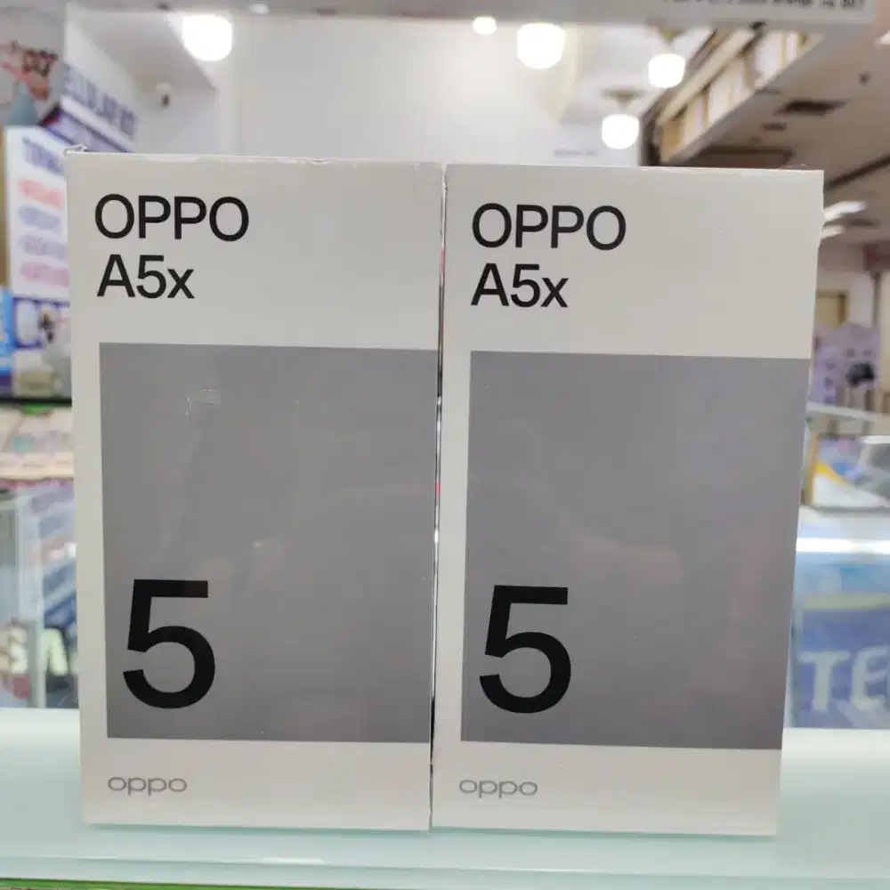 Oppo A5X ram 6gb+6gb/128gb baru garansi resmi harga Promo
