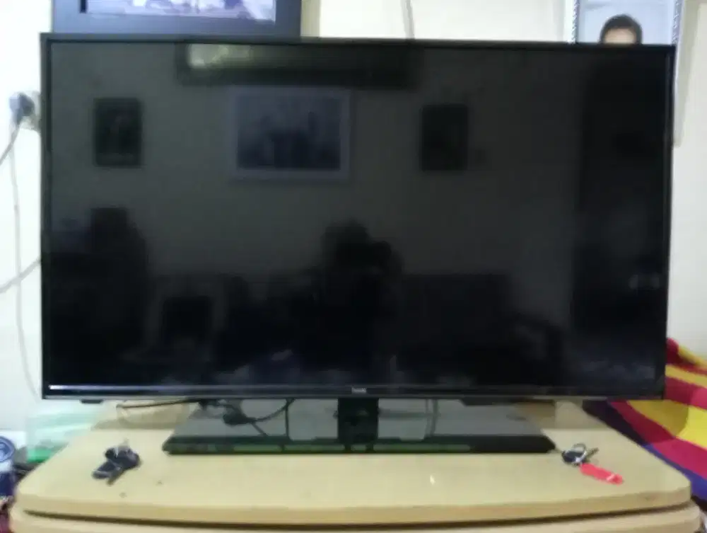 TV LED 40 Coocaa kondisi ada suara ga ada gambar