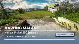 Tanah Premium Dekat Kampus UMM Cocok Bangun Rumah Kos