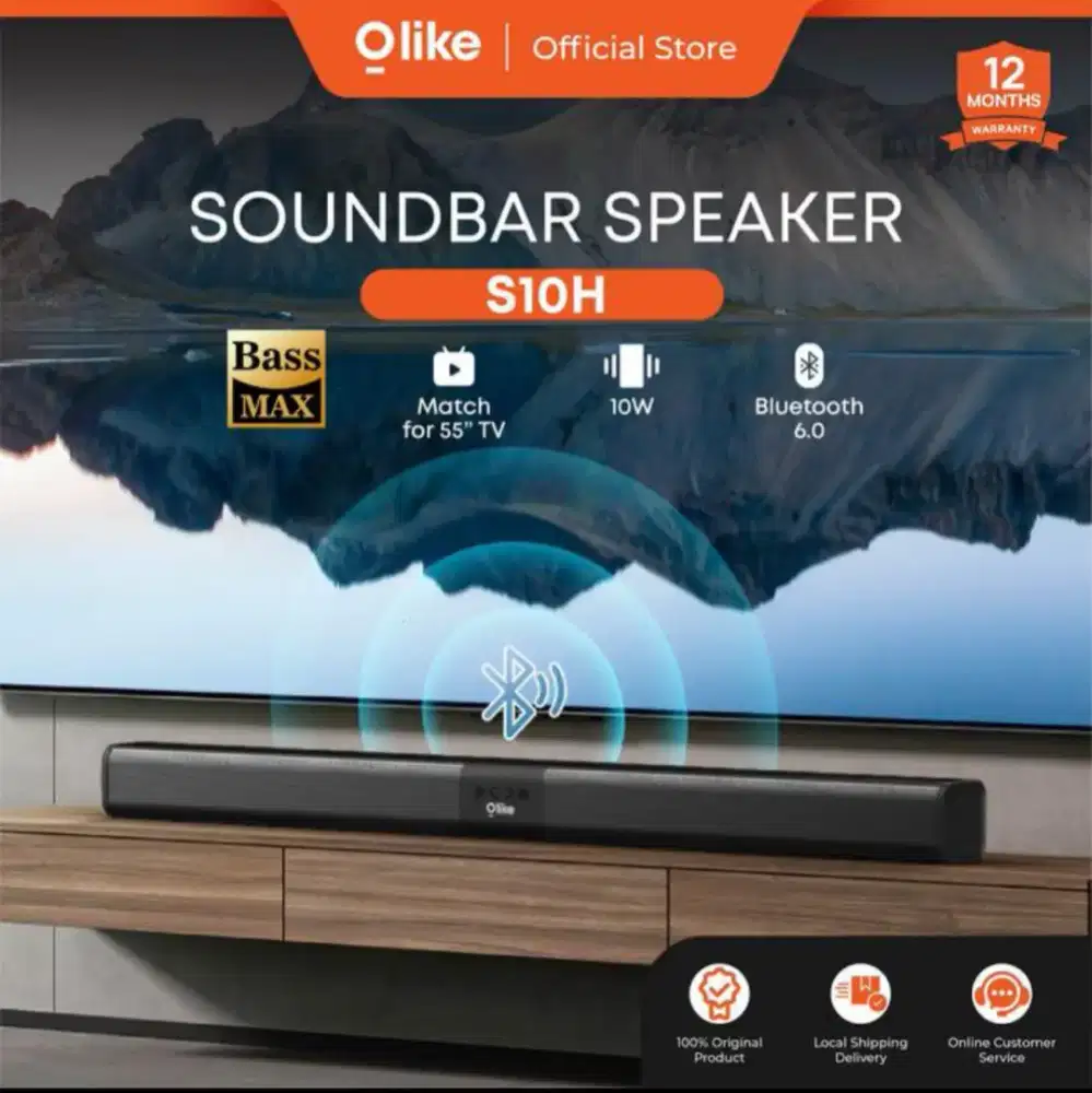 Speaker Soundbar bluetooth Olike S10H