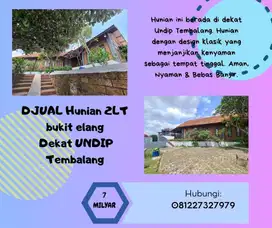Rumah Dijual View Pemandangan SHM Bukit Elang Dkt UNDIP Tembalang