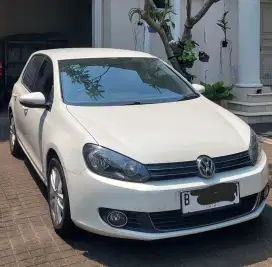 [KM 60RB] VW Golf 1.4 TSI 2012 MK6 Putih Tangan Pertama Istimewah