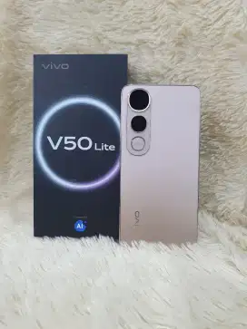 Vivo v50 lite ram 8/128Gb Gold Garansi juni 2026#3Gcom