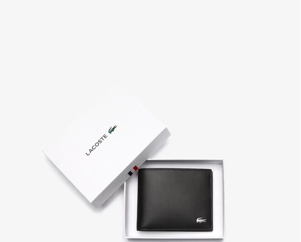 Dompet Pria Lacoste Fitzgerald Kulit Enam Kartu