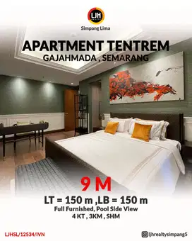Apartment Mewah di Pusat Lota Semarang Full Furnished