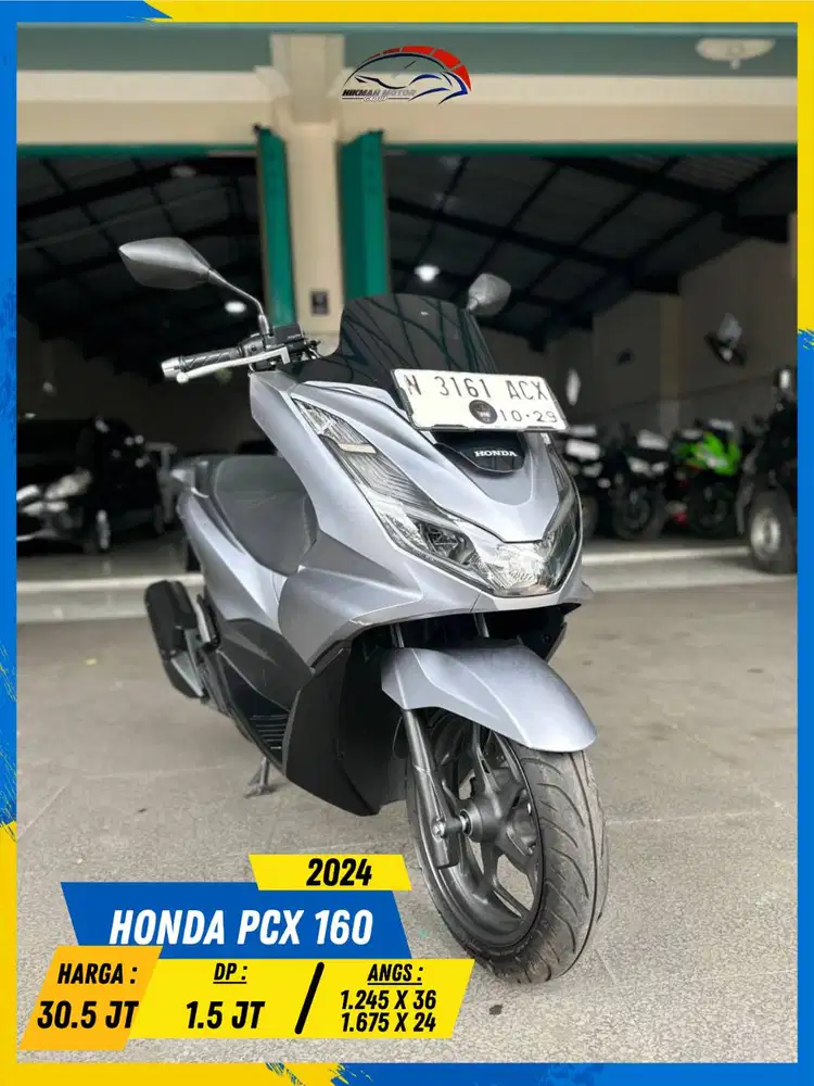 HONDA PCX 160 2024 LIKE NEW MASZEHH HIKMAH MOTOR KEPUH