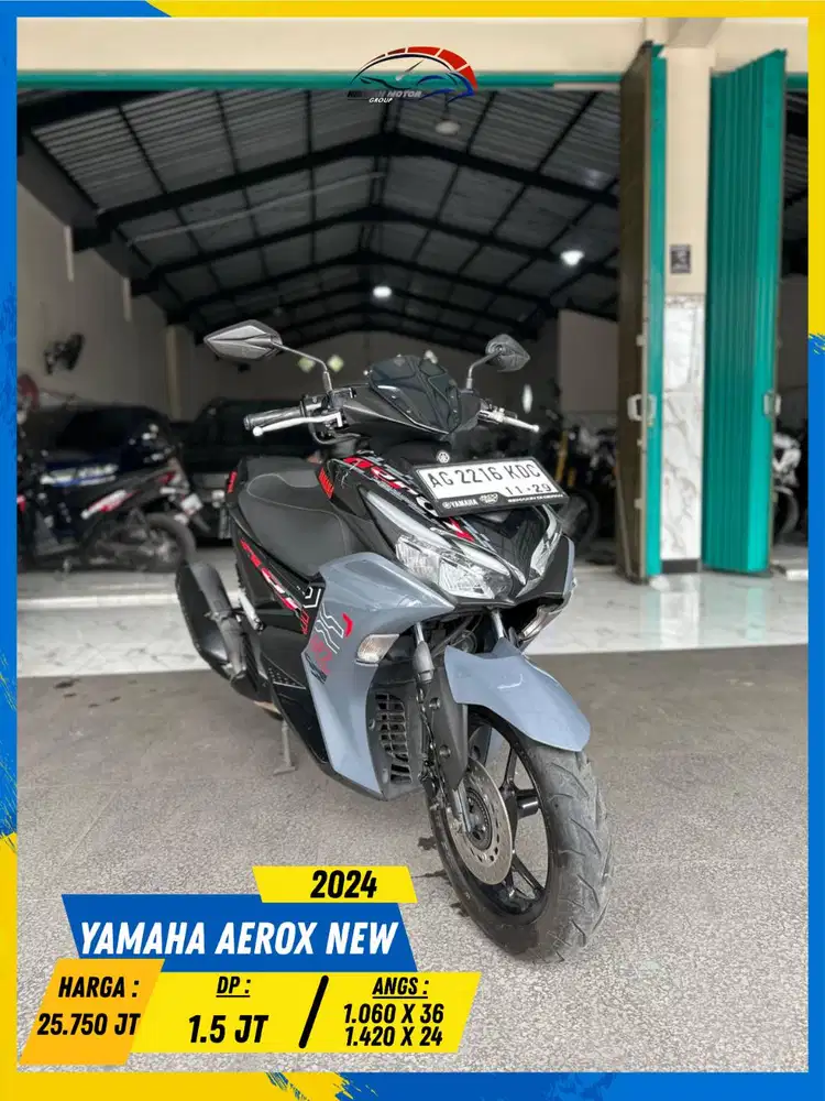 YAMAHA AEROX NEW 2024 MANTAP GASSS MASZEHH HIKMAH MOTOR KEPUH
