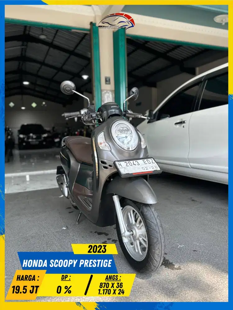 HONDA SCOOPY PRESTIGE 2023 MANTAP GASS MASZEHH HIKMAH MOTOR KEPUH
