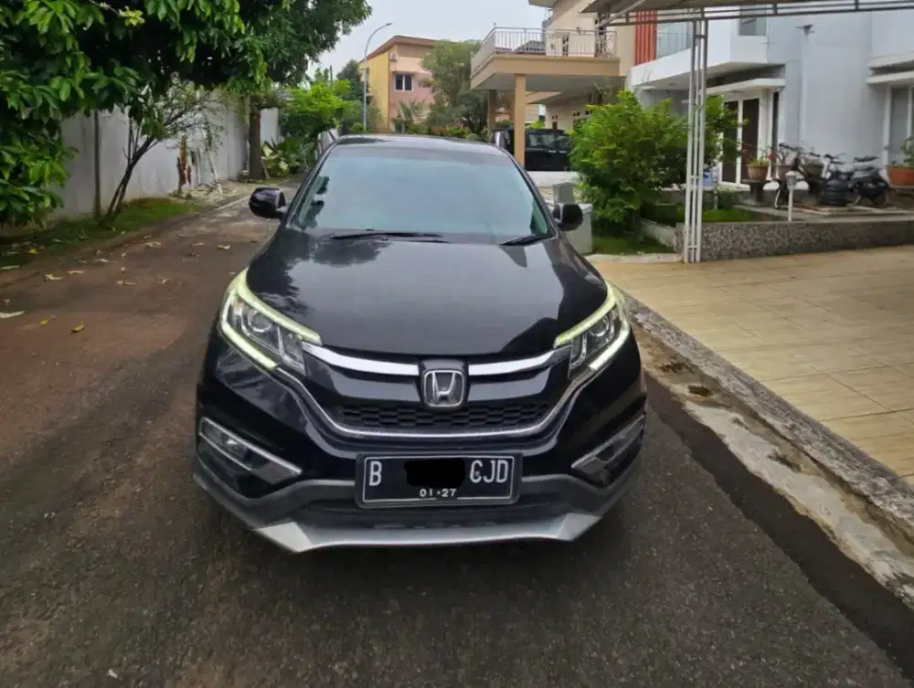 JUAL CEPAT & MURAH HONDA CRV RM3 2.4 PRESTIGE SUNROOF 2016 WARNA HITAM