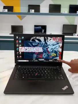 (L35)Laptop touchscreen i5Gen8 VGA UHD 8GB 256GB 14Inch Tinggal pakai