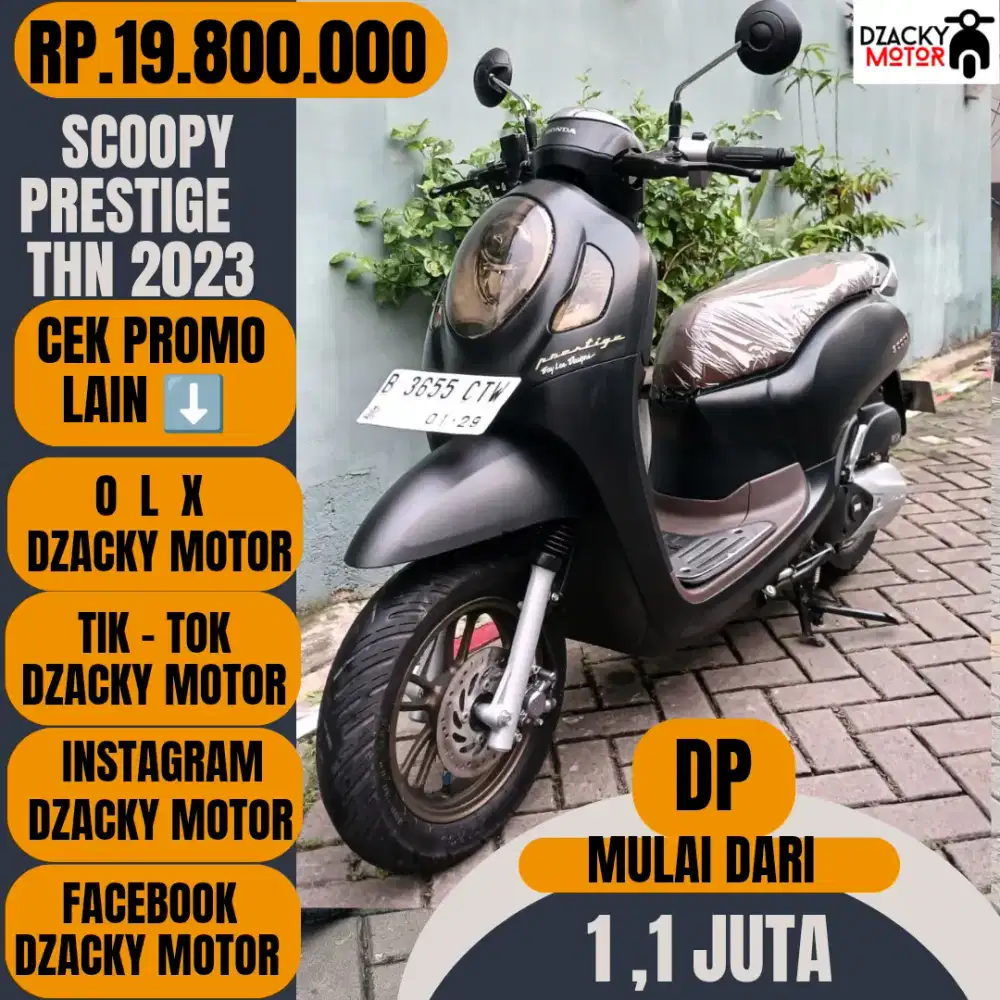 SCOOPY PRESTIGE  2023 SECOND LIKE NEW