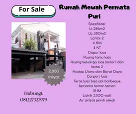 DJUAL Cepat BU Rumah Mewah 2LT Permata Puri Ngaliyan SHM