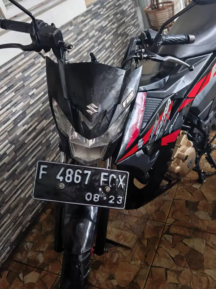 Dijual Satria FU 2018 pemakaian hanya Sabtu-Minggu
