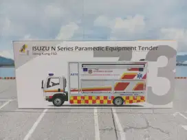 Diecast Tiny Isuzu N Series Paramedic Equipment Tender
