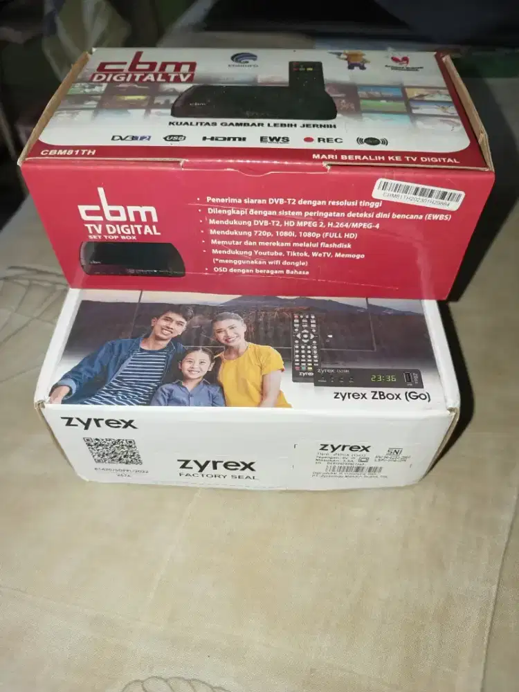 Set Top Box Zyrex/CBM