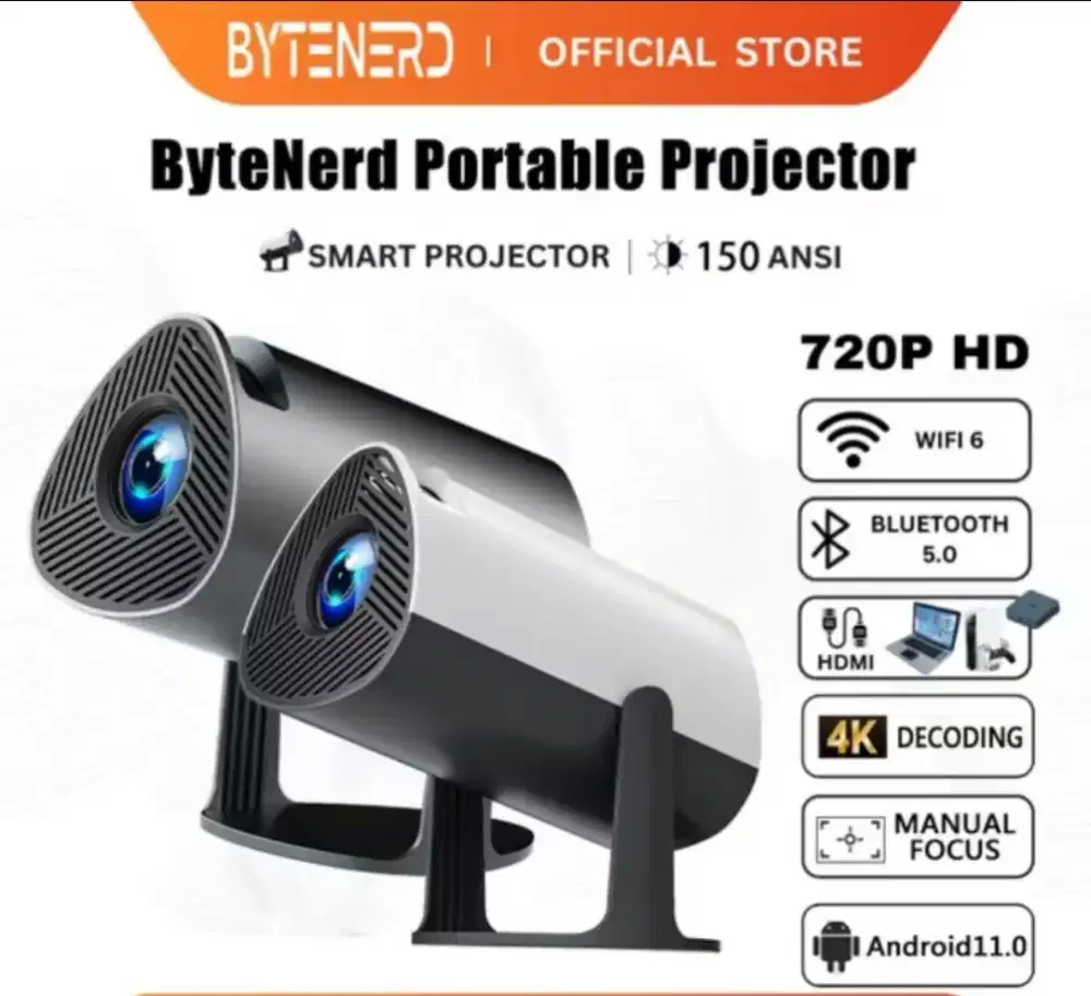 Jual proyektor portable bytenerd