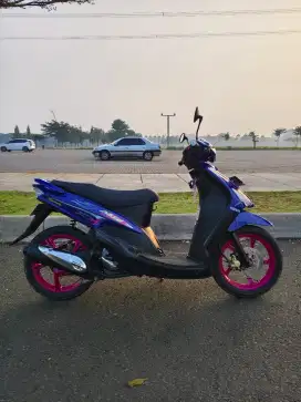 Mio Sporty Biru ( basic dari mio smile tahun 2011)