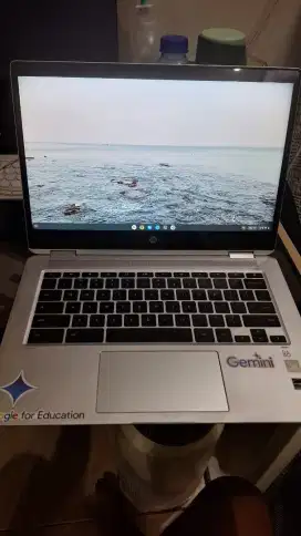 Laptop HP ChromeBook X360 14 Touchscreen, Lipat 360°, Siap Pakai