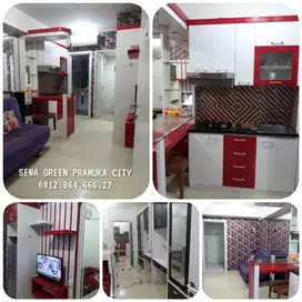 Tower Pino 1 Br Plus Luas 33 Full Furnished erbaik Green Pramuka City