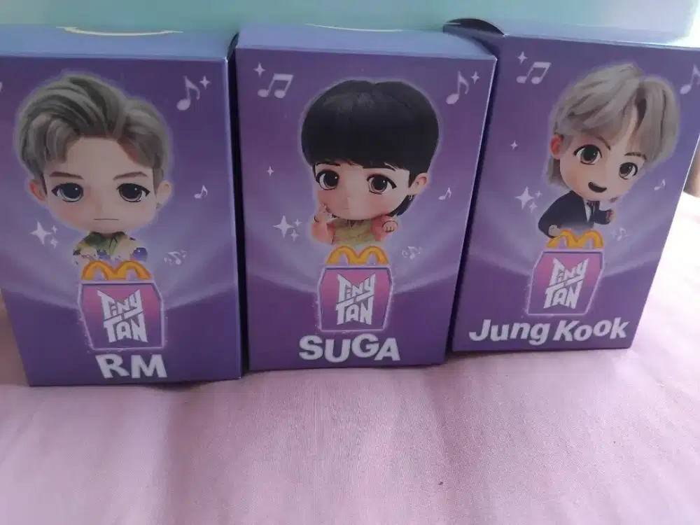 BTS tinytan Mcd