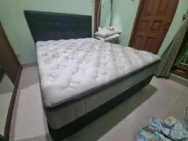 Springbed matras Latex Florence Lucca Pilow top kasur Queen bed divan