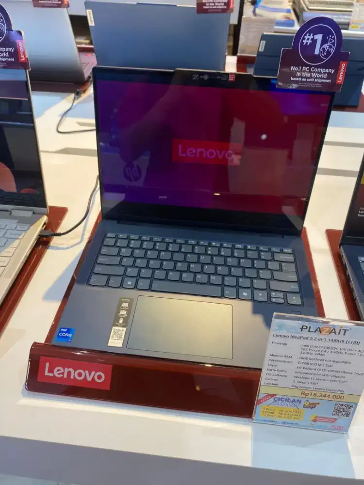 Kredit laptop lenovo modal ktp