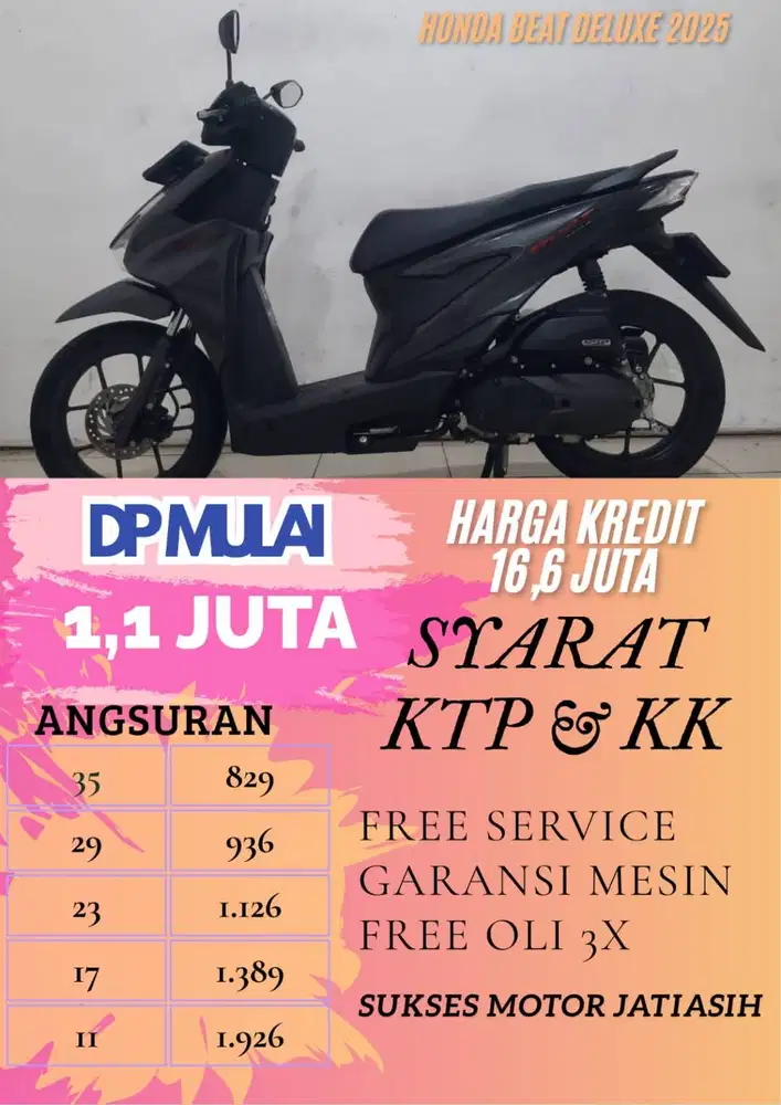 HONDA BEAT DELUXE 2025