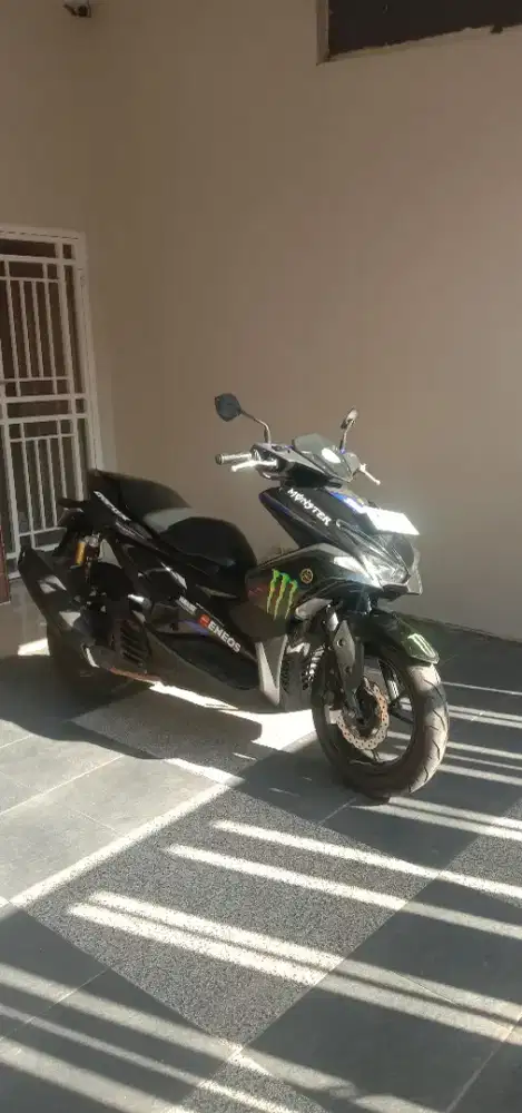 Dijual segera motor Yamaha Aerox tipe B65-R thn 2020 seri MotoGP