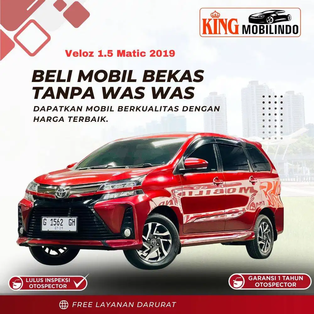 ( KM 62rb ) Avanza Veloz 1.5 Matic 2019