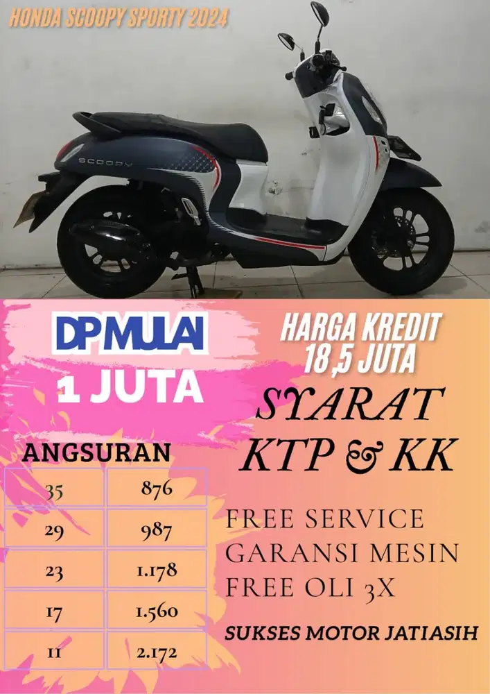 HONDA SCOOPY SPORTY 2024
