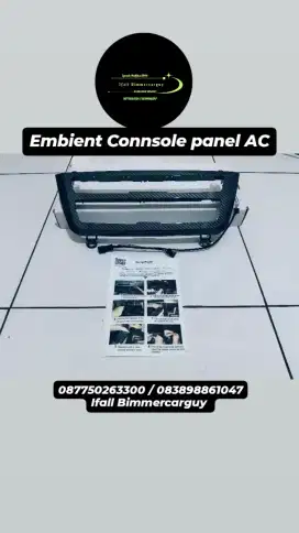 Embient Connsole Panel AC For BMW F30