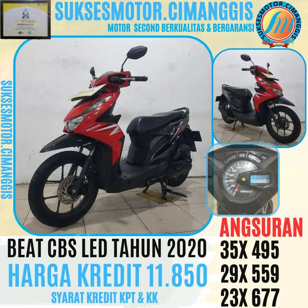 BEAT CBS LED TERMURAH CASH/KREDIT BISA KLIK PROFIL PROMO UNIT LAINYA