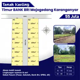 Tanah murah mojogedang