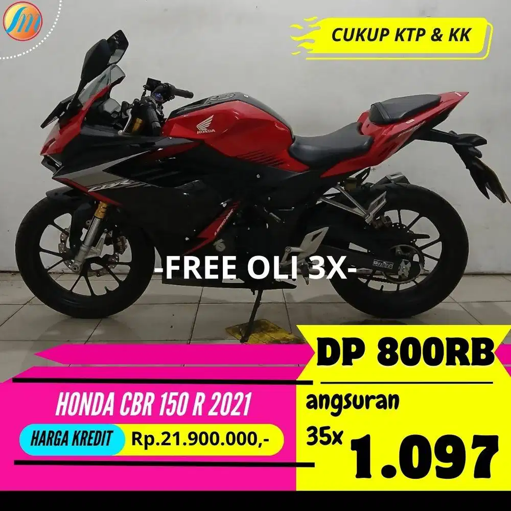 HONDA CBR 150 R 2021 KREDIT DP 800RB ANGSURAN SANGAT RINGAN BERGARANSI