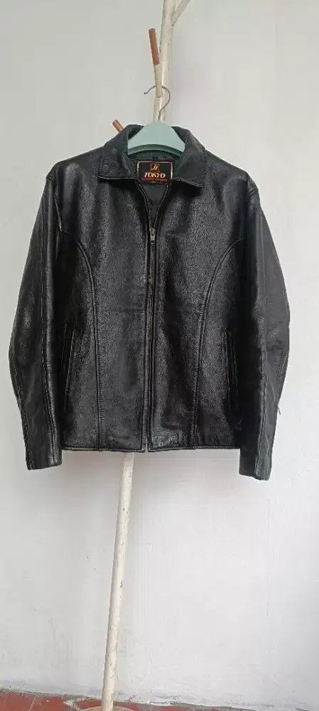 Jaket kulit asli caferacer tokyo japan.