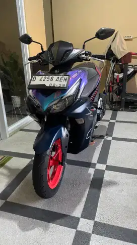 LOW ODO 7K, Yamaha Aerox Connected Cyber City Tahun 2024 Awal