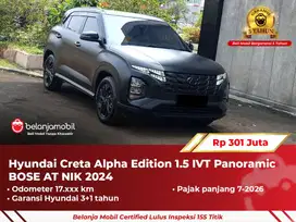 [GARANSI 5TH] Hyundai Creta Alpha Edition 1.5 IVT Panoramic 2024/2025