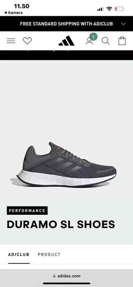 sepatu adidas duramo SL